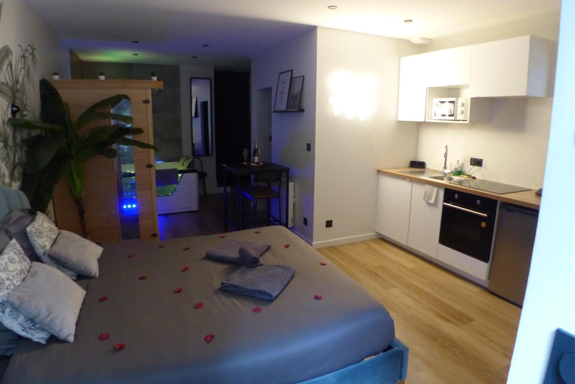 Appartement Balneotherapie Et Sauna Hyper Centre Nantes Extérieur photo