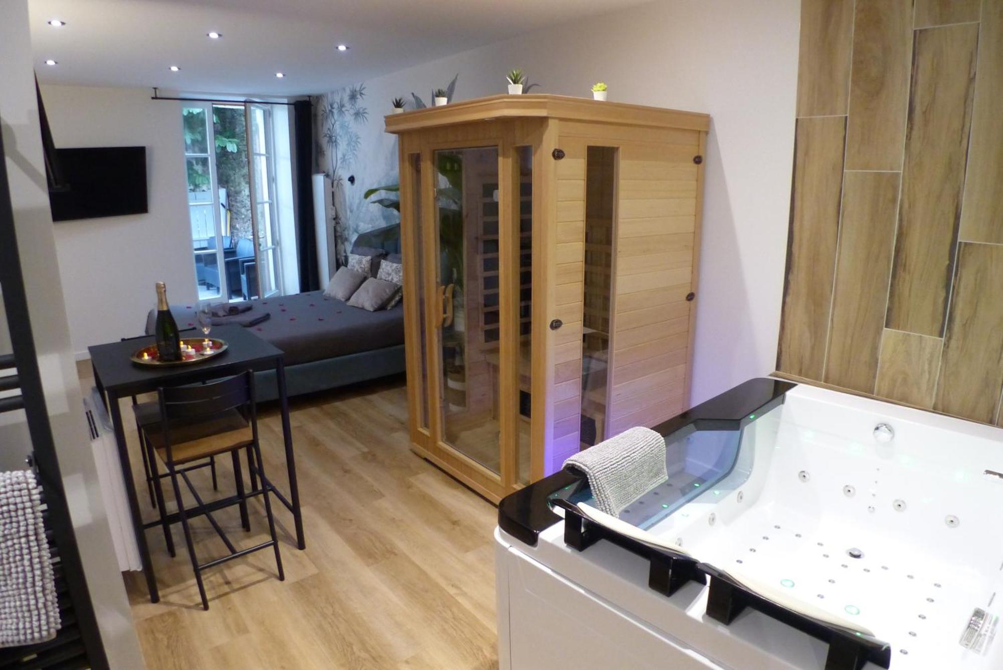 Appartement Balneotherapie Et Sauna Hyper Centre Nantes Extérieur photo