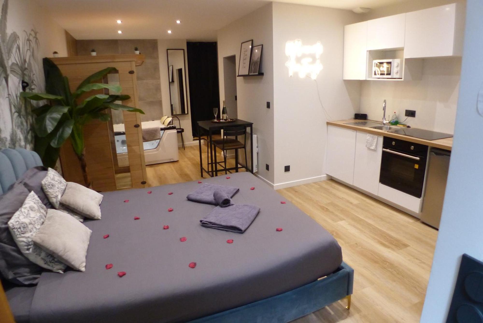 Appartement Balneotherapie Et Sauna Hyper Centre Nantes Extérieur photo